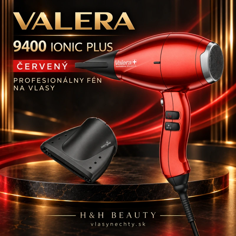 FÉN NA VLASY VALERA 9400 IONIC PLUS červená