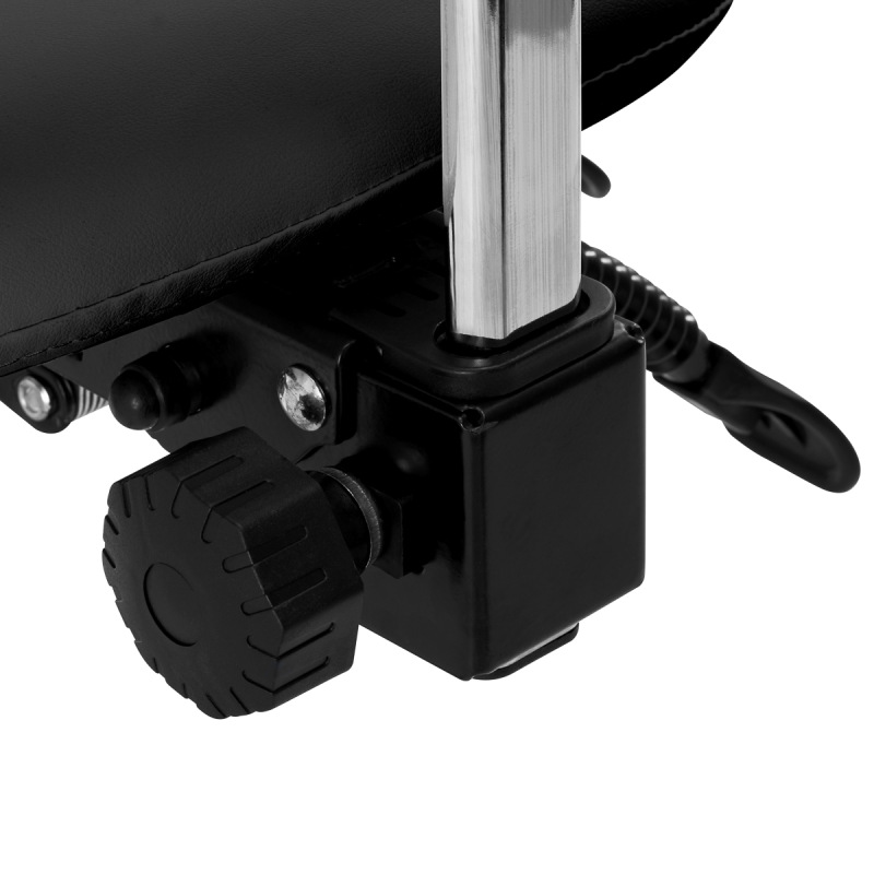 Taboret kosmetyczny 1004 Giovanni złoto czarny 4