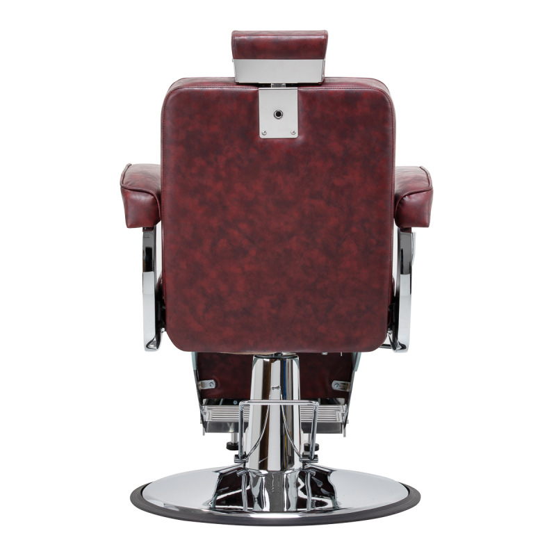 Barberské kreslo Hair System BM88066 bordová 4