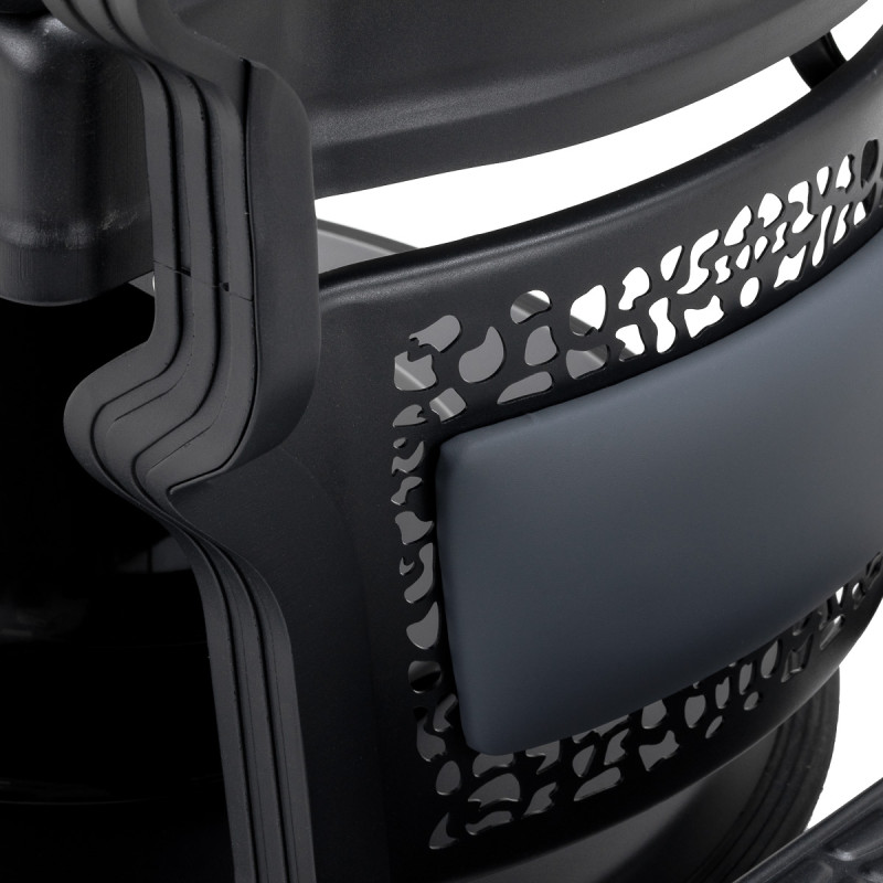 BARBERSKE KRESLO GABBIANO NICCOLO GRAFITOVÉ 10