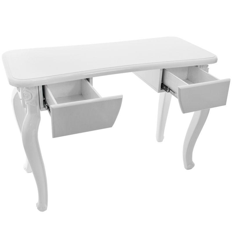 Kozmetický stolík Azzurro Desk Style 2049 biely