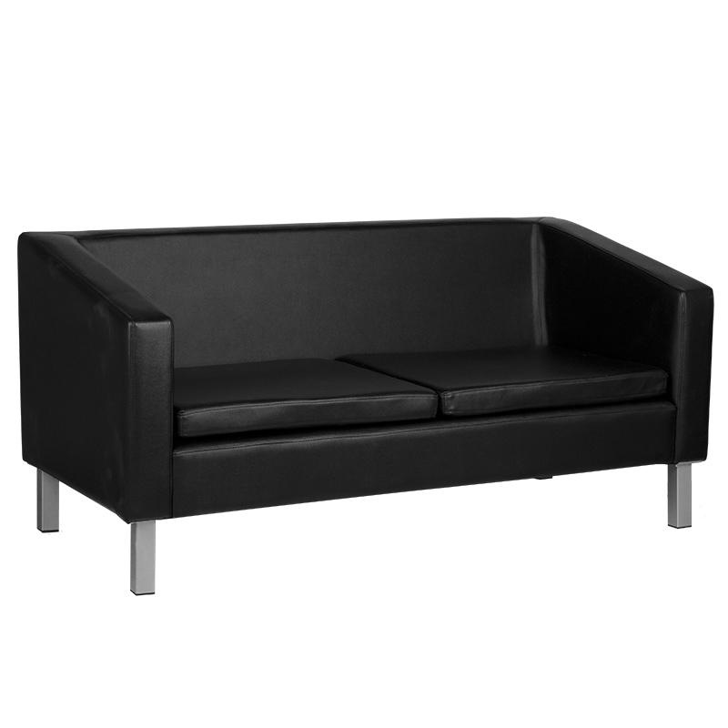 SOFA DO ČAKÁRNE GABBIANO BM18003 ČIERNA 4