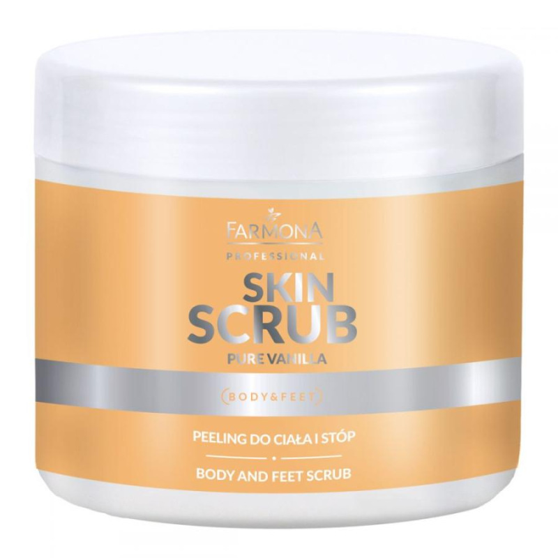 FARMONA PEELING NA TELO A NOHY SKIN SCRUB PURE VANILLA 500 G 1