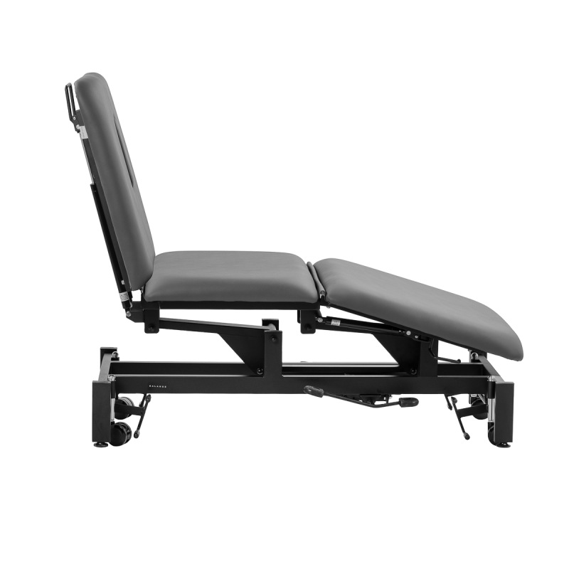 Hydraulický rehabilitačný stôl na masáž a fyzioterapiu Balance Solidum 3 sivý 7