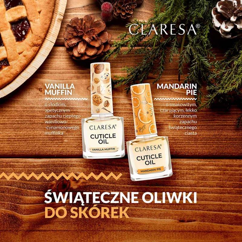 CLARESA oliwka do skórek Vanilla Muffin 5ml