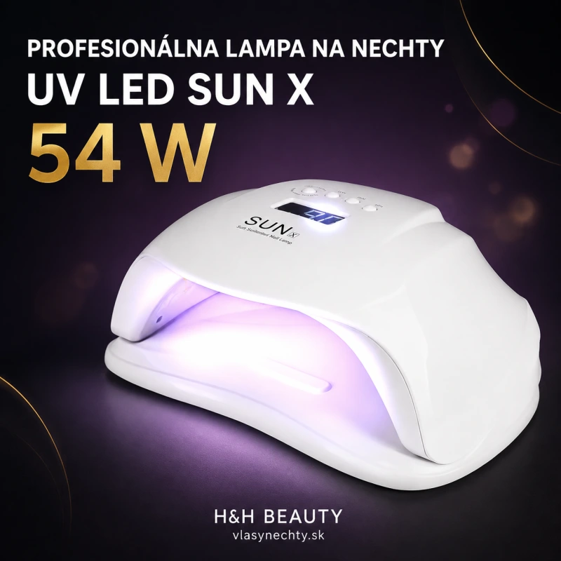 PROFESIONÁLNA LAMPA NA NECHTY UV LED SUN X 54W