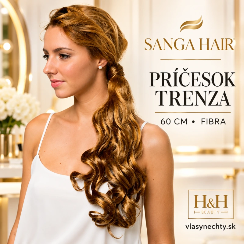 Sanga Hair príčesok TRENZA 60cm fibra