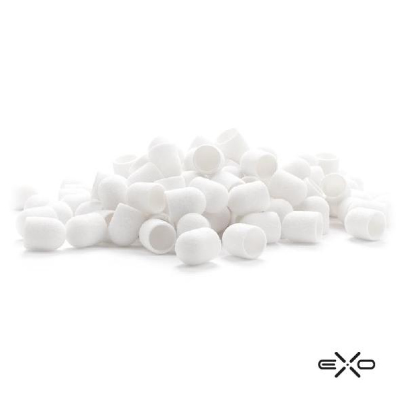 EXO BRÚSNE KOTÚČIKY 13mm/220 100 KS. HARD CAP BIELE 3
