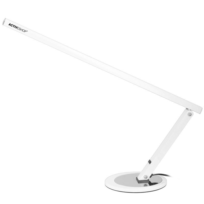 STOLNÁ LAMPA SLIM LED BIELA 4
