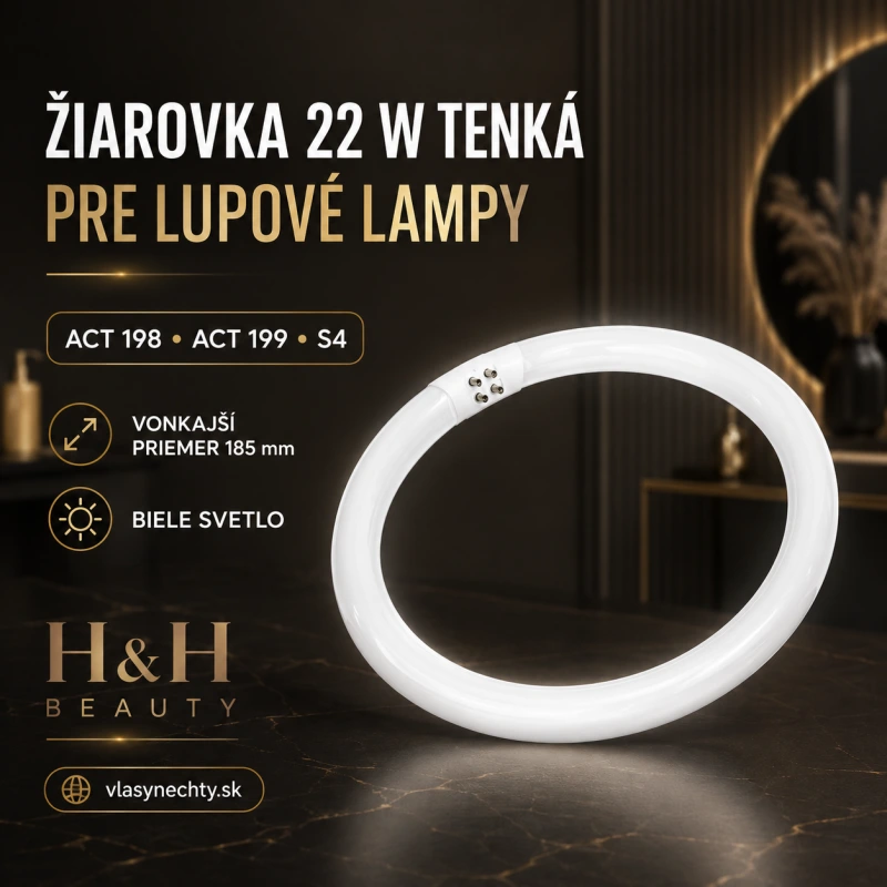 ŽIAROVKA 22W TENKÁ (LUPA LAMPA ACT 198 a 199)