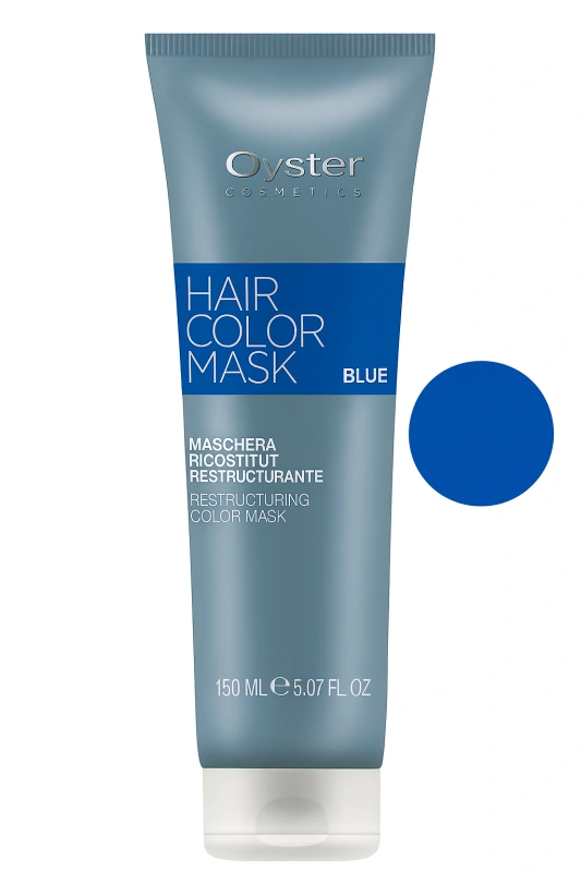 OYSTER DIRECTA CRAZY REŠTRUKTURALIZAČNÁ FARBIACA MASKA Blue/modrá 150 ml