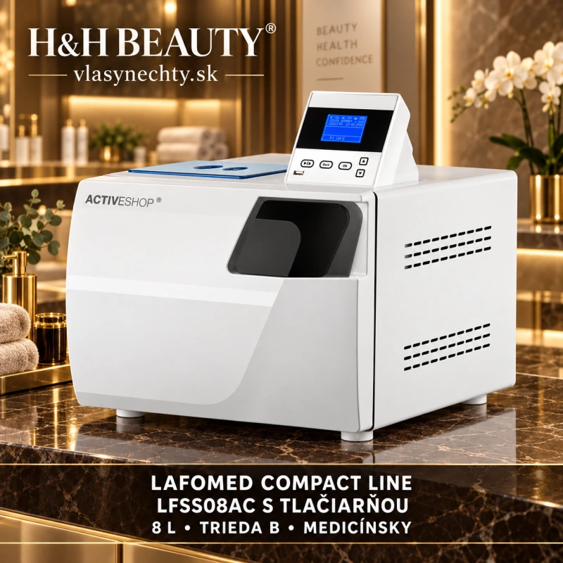 LAFOMED AUTOKLÁV COMPACT LINE LFSS08AC S TLAČIARŇOU 8-L KL.B MEDICÍNSKY