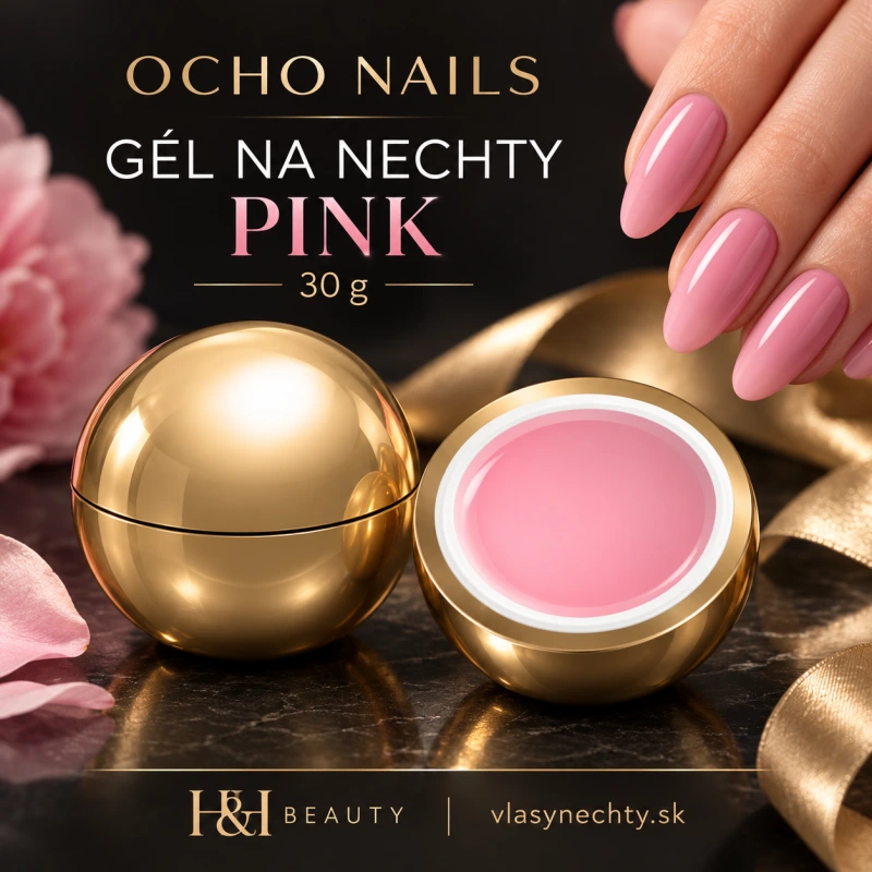 OCHO NAILS GÉL NA NECHTY PINK -30 g