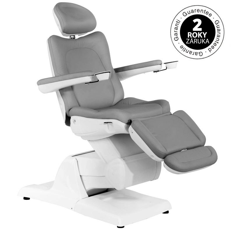 KOZMETICKÉ ELEKTRICKÉ KRESLO AZZURRO 870 SIVÉ 11