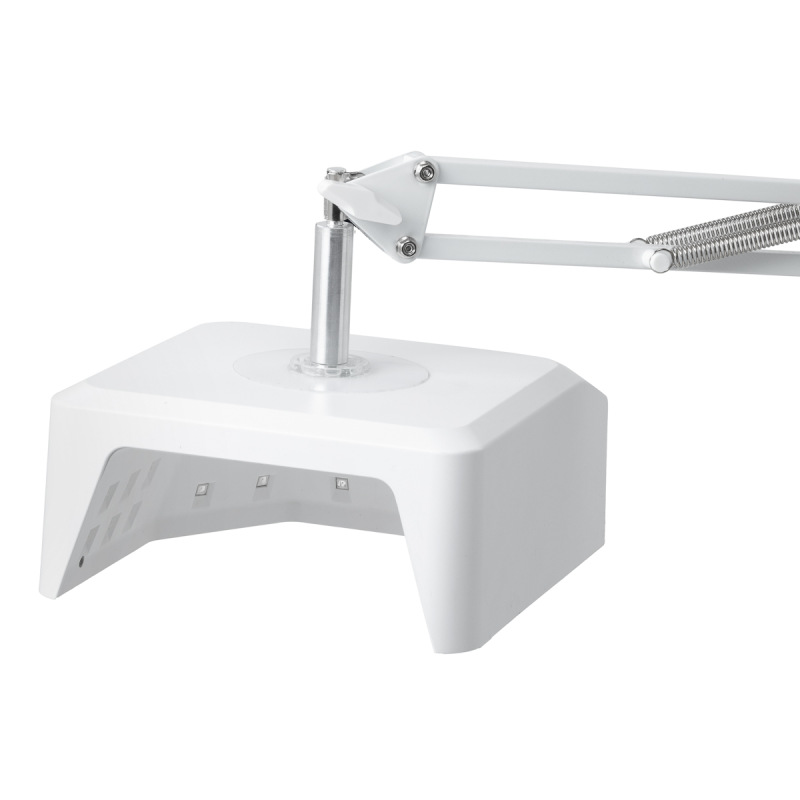 UV LED lampa Glow 112 s kovovým dnom 48 W na pedikúru so statívom 4