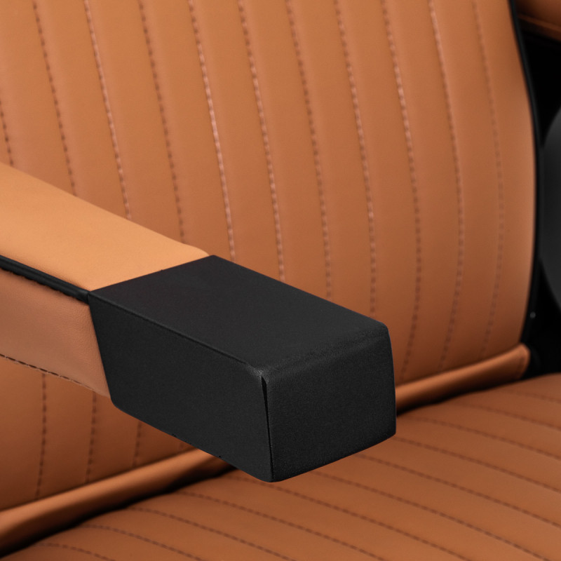 BARBERSKE KRESLO VISIONERIO SVETLOHNEDÉ 6