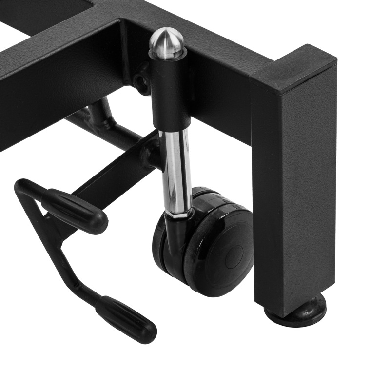 Hydraulický rehabilitačný stôl na masáž a fyzioterapiu Balance Solidum 3 sivý 11