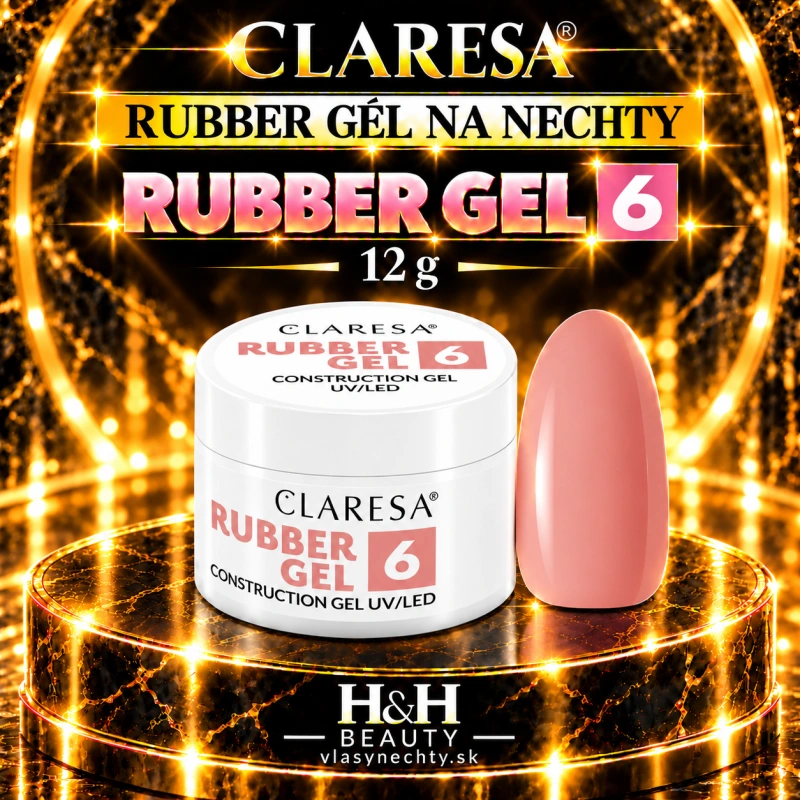 RUBBER GÉL NA NECHTY CLARESA 6 -12G