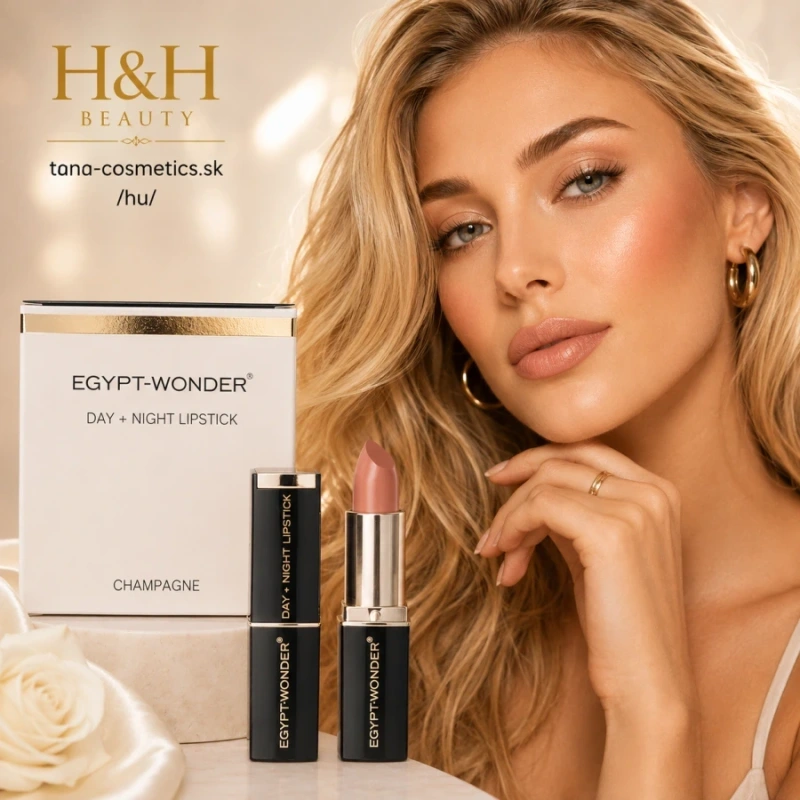 EGYPT WONDER Rúž na pery Day+Night Champagne - egyptská hlinka