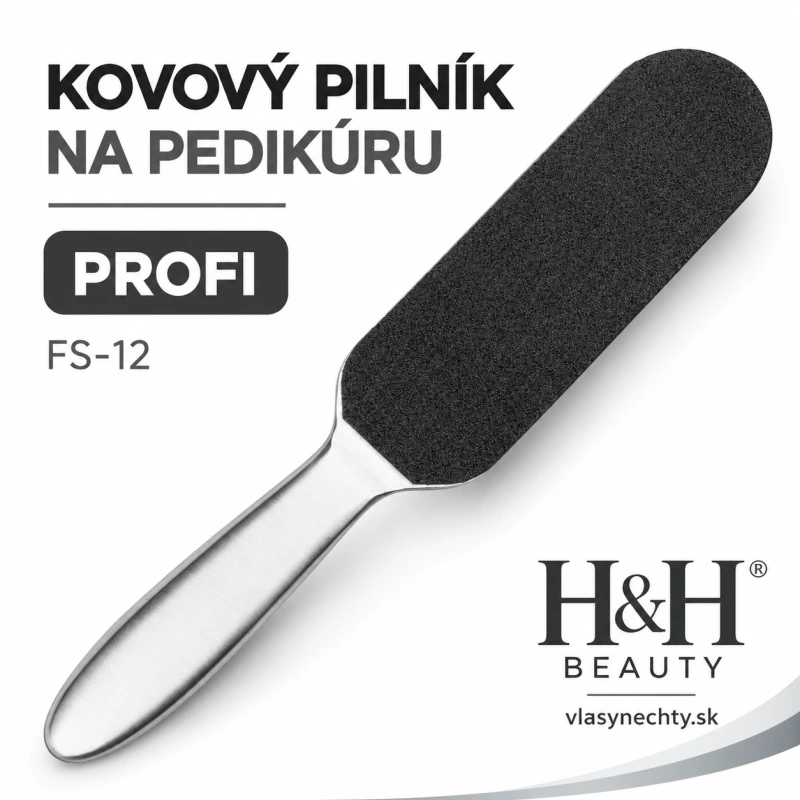 KOVOVÝ PILNÍK NA PEDIKÚRU PROFI FS-12