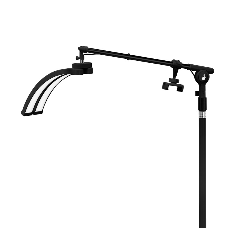 Lampa na riasy GLOW čierna 3