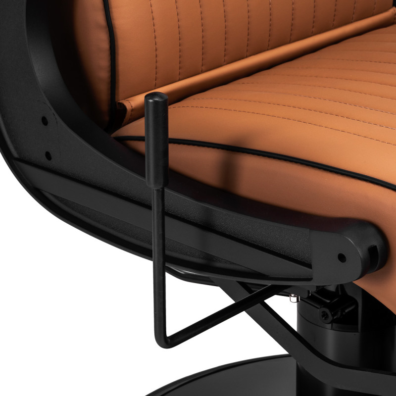 BARBERSKE KRESLO VISIONERIO SVETLOHNEDÉ 5