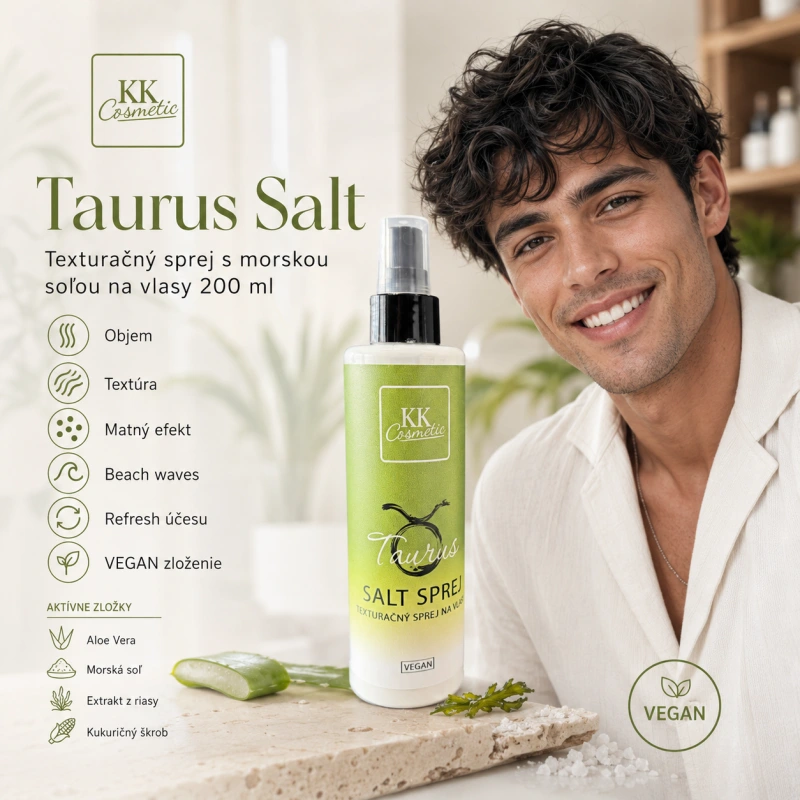 Taurus Salt sprej texturačný sprej na vlasy 200 ml