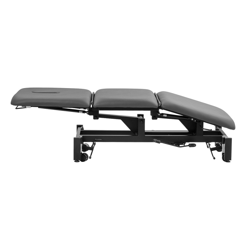 Hydraulický rehabilitačný stôl na masáž a fyzioterapiu Balance Solidum 3 sivý 5
