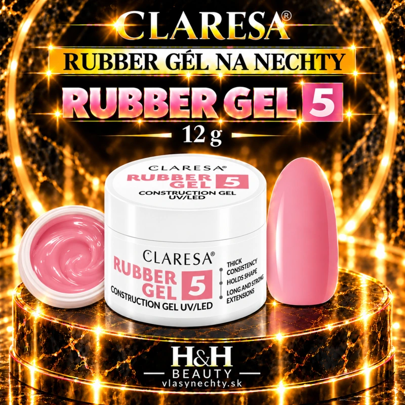RUBBER GÉL NA NECHTY CLARESA 5 -12G