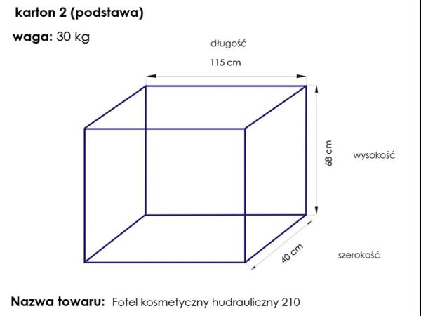 KOZMETICKÉ HYDRAULICKÉ KRESLO A 210 čierne