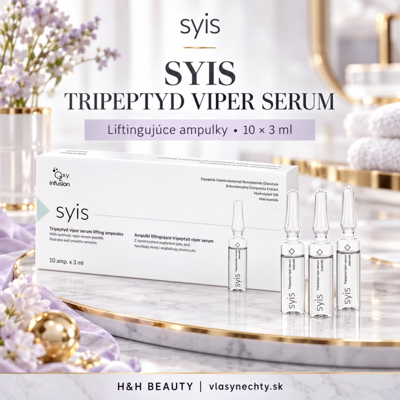 SYIS AMPULKY LIFTINGUJÚCE TRIPEPTYD VIPER SERUM S JEDOM ZO ZMIJE 10 x 3 ml