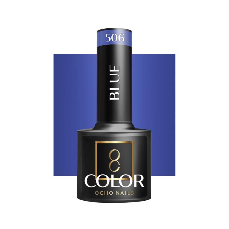 OCHO NAILS HYBRIDNÝ LAK NA NECHTY blue 506 -5 g