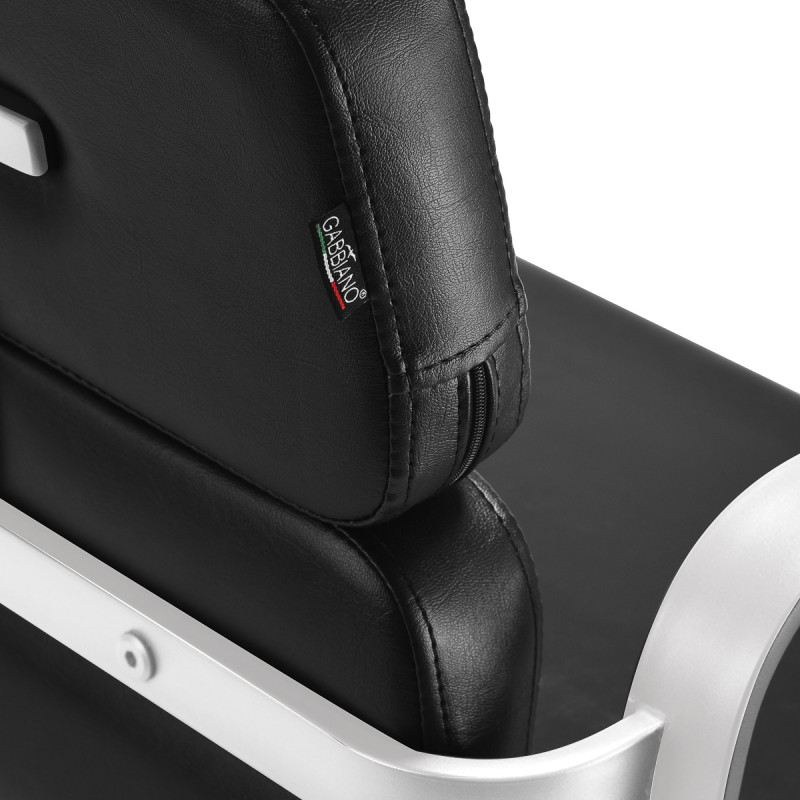 Kadernícke kreslo Gabbiano Porto bielá čierná 5