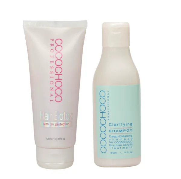 COCOCHOCO sada vlasový Boto-x s UV ochranou 100 ml & čistiaci šampón 150 ml