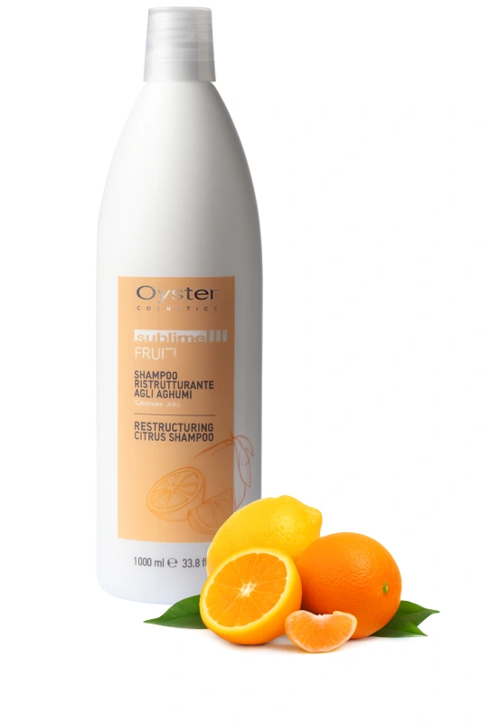 OYSTER Šampón - citrusové plody 1000 ml, pre suché, stresované a namáhavé vlasy