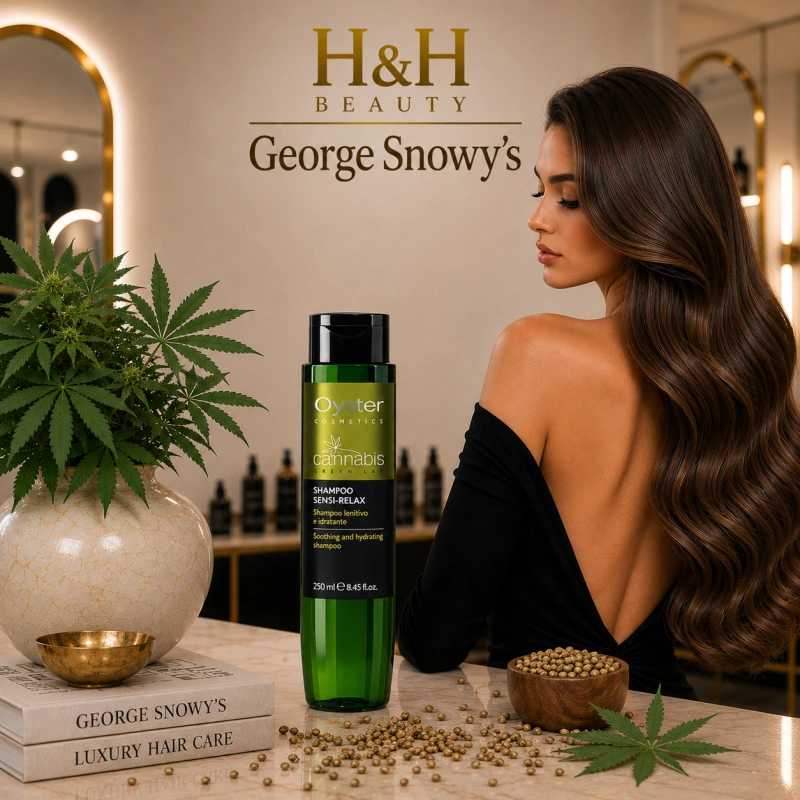 OYSTER Šampón CANNABIS sensi relax s konopných semien 250 ml