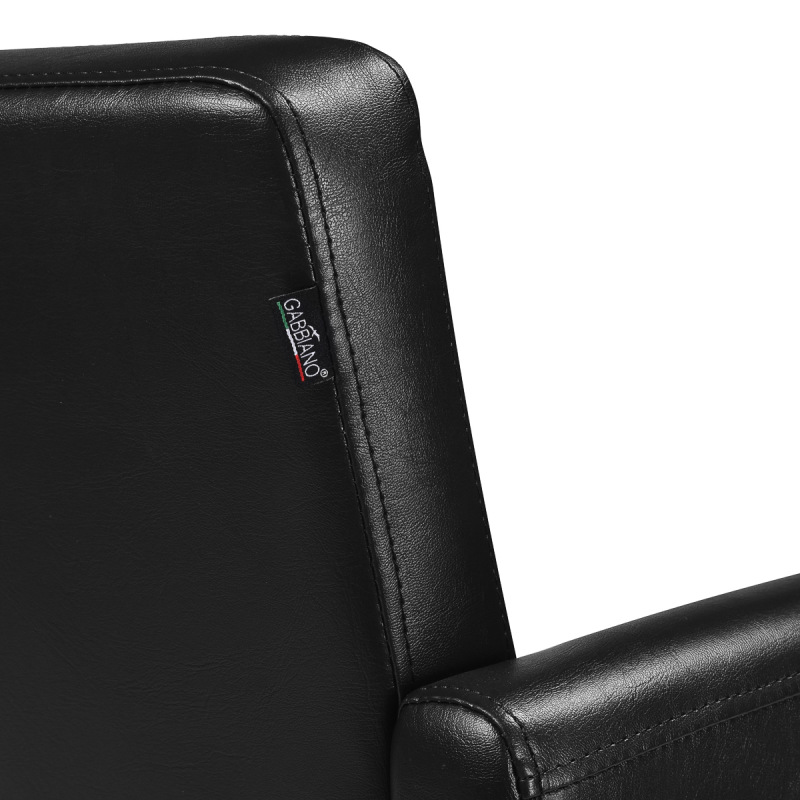 Kadernícke kreslo Gabbiano Mataro čierne 4