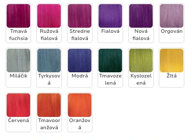 Keratínové príčesky z prírodných vlasov 50 cm – My Hair Barcelona 51 farieb 5