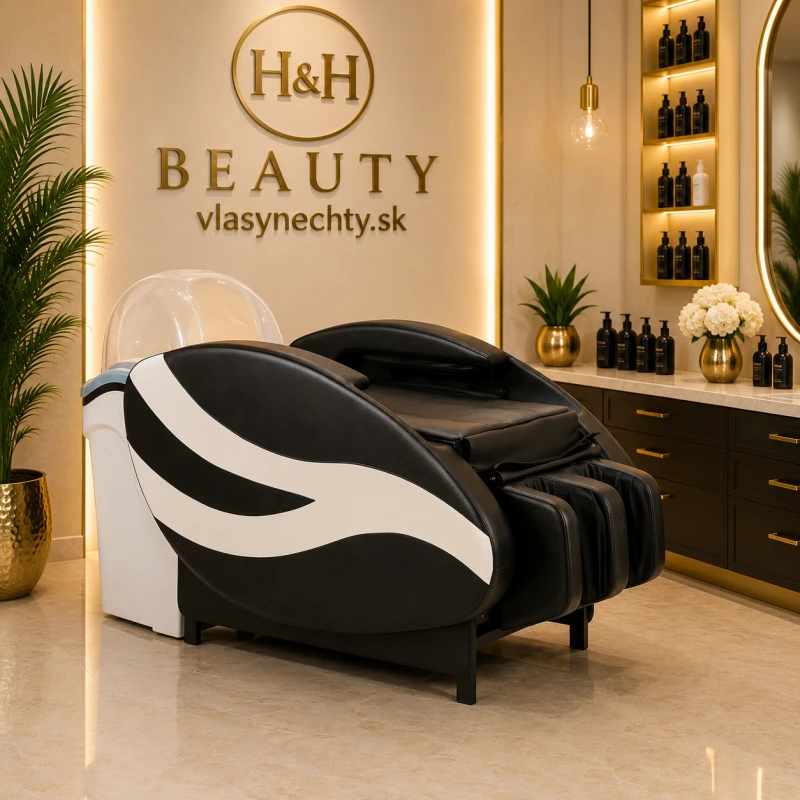 Kadernícky umývací boxs masážnym ležadlom Gabbiano Head Spa Sea 501