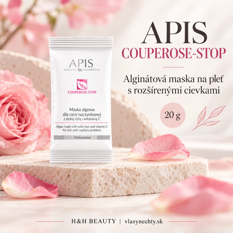 APIS ALGINATOVÁ MASKA NA POKOŽKU S ROZŠÍRENÝMI CIEVKAMI 20g