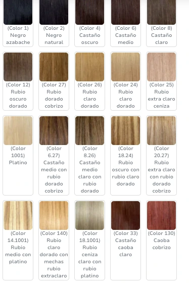 TWENTY 90 XL – Prírodné clip-in extenzie s hmotnosťou 90 g a dĺžkou 60 cm 2