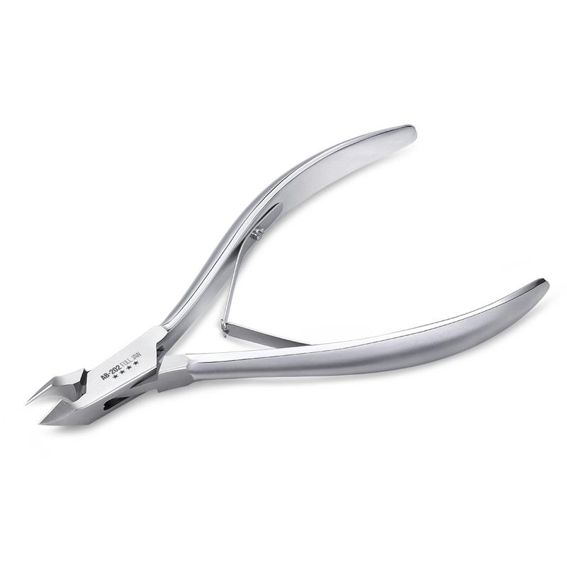 KLIEŠTE OMI PRO-LINE AB-202 ACRYLIC NAIL NIPPERS FULL JAW BOX JOINT 2