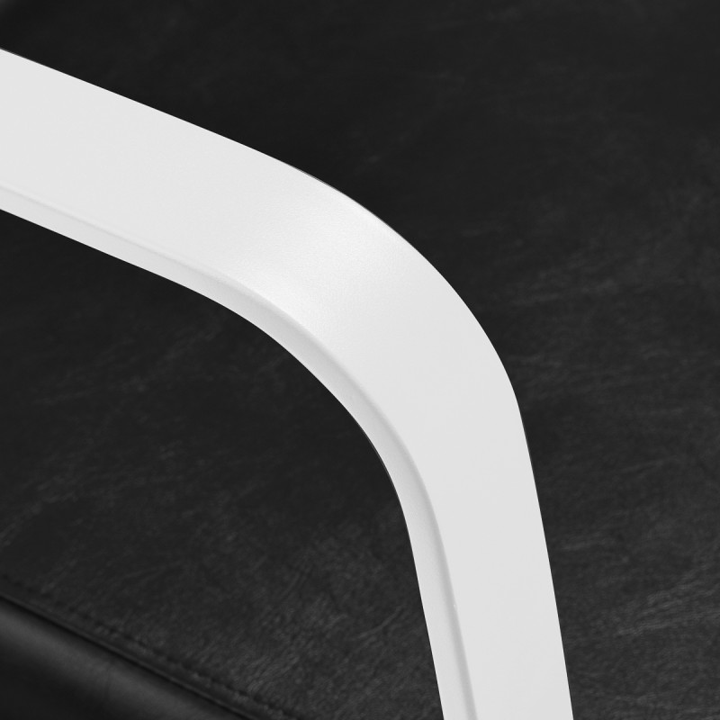 Kadernícke kreslo Gabbiano Porto bielá čierná 4