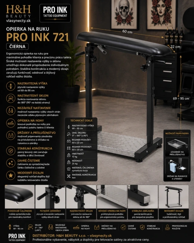 OPIERKA NA TETOVANIE Pro Ink 721 15