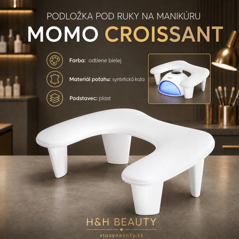 PODLOŽKA POD RUKY NA MANIKÚRU MOMO Croissant 1