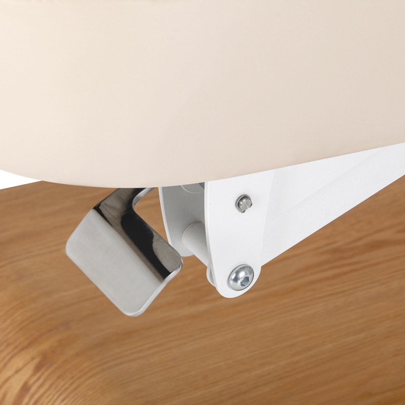 Leżanka SPA Sillon Relax kremowa z jasnobrązową podstawą 15