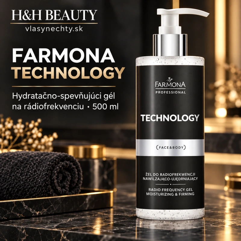FARMONA TECHNOLOGY GÉL NA RÁDIOFREKVENCIU HYDRATAČNO - SPEVŇUJÚCI 500 ML