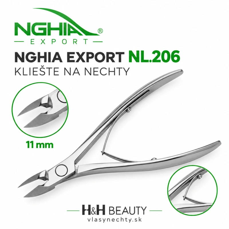 NGHIA EXPORT kliešte na nechty NL.206 11MM