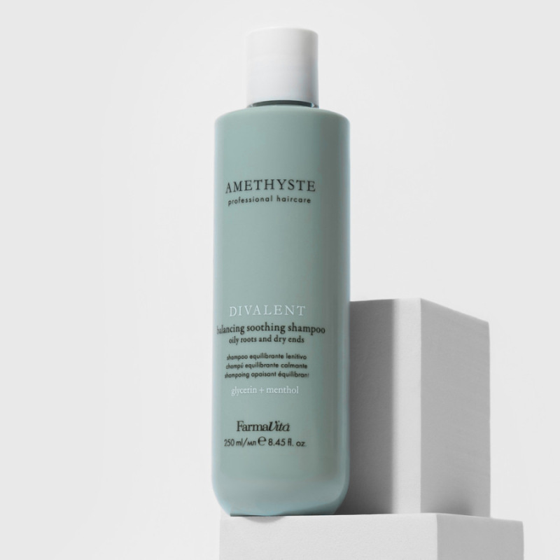 Farmavita AMETHYSTE ADVANCE DIVALENT Balancing Soothing Shampoo 250ml 1
