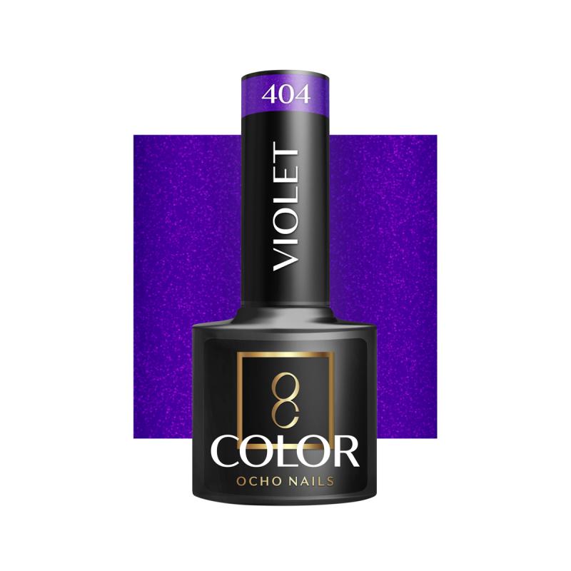 OCHO NAILS HYBRIDNÝ LAK NA NECHTY violet 404 -5 g